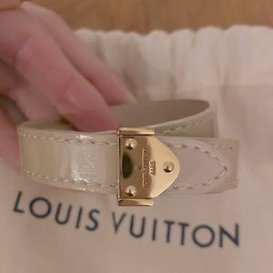 Louis Vuitton Leather Bracelet